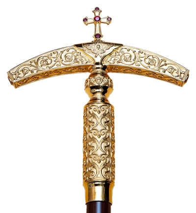 Jewelry Bishop crosier - A1582