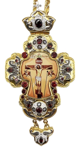 Pectoral cross with decorations - A329LPR