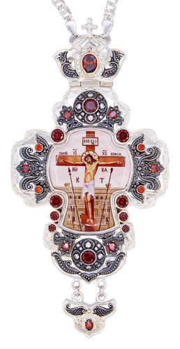 Pectoral cross with decorations - A329LR