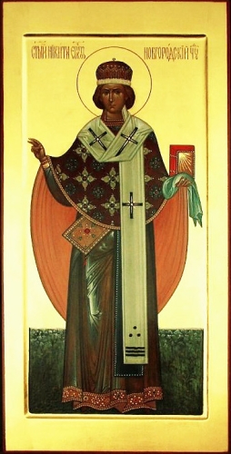 Icon: Holy Hierarch Nicetas of Novgorod - I