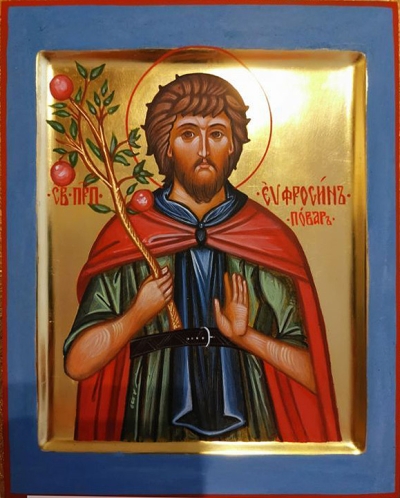 Icon: Holy Venerable Euphrosin of Palestina the Cook - I