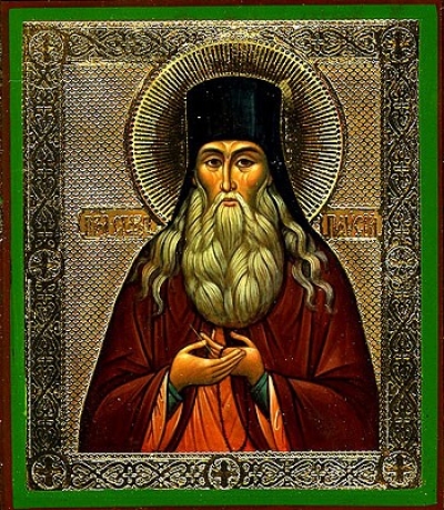 Religious Orthodox icon: Holy Venerable Elder Paisius