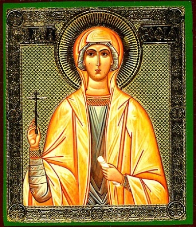 Religious Orthodox icon: Holy Martyr Sophia