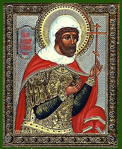 Religious Orthodox icon: Holy Martyr Longinus the Centurion