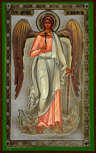 Religious Orthodox icon: Holy Guardian Angel - 4