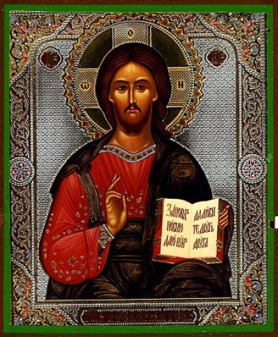 Religious Orthodox icon: Christ the Pantocrator - 10