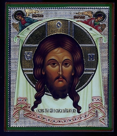 Religious Orthodox icon: Holy Napkin - 2