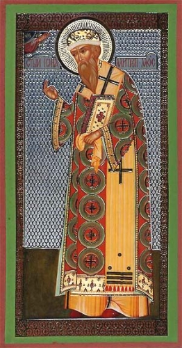 Religious icon: Holy Hierarch Jonah the Metropolitan of Moscow
