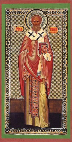 Religious icon: St. Gennadius of Constantinople