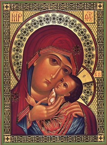 Religious Orthodox icon: Theotokos of Kasperova