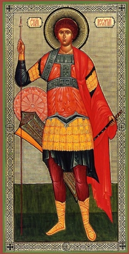 Religious Orthodox icon: Holy Great Martyr George the Winner