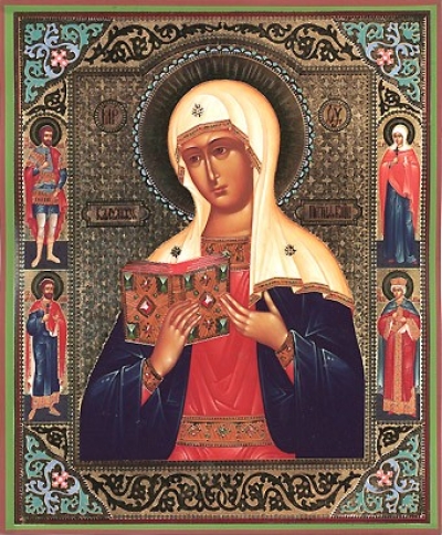 Religious Orthodox icon: Theotokos of Kaluga