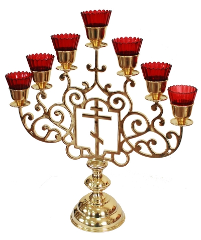 Seven-branch table candelabrum no.3