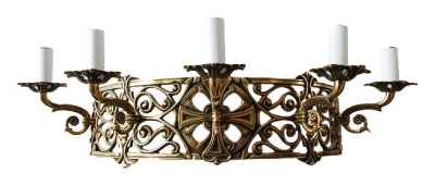 Church wall lamp - 5-2 (5 lights)