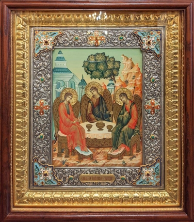 Religious icon: Holy Trinity - 16