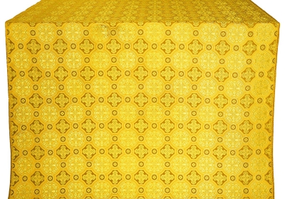 Gornen silk (rayon brocade) (yellow/gold)
