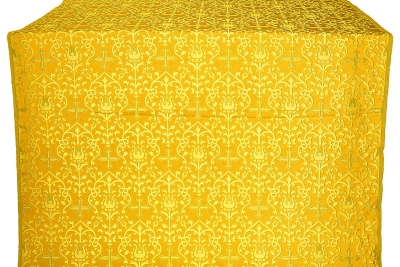 Adamant silk (rayon brocade) (yellow/gold)