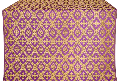 Pochaev metallic brocade (violet/gold)