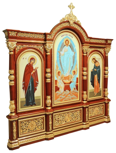 Carved floor icon case (kiot) - P40