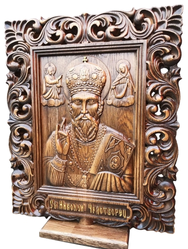 Icon: St. Nicholas the Wonderworker - P13 (16.9''x22.8'' (43x58 cm))