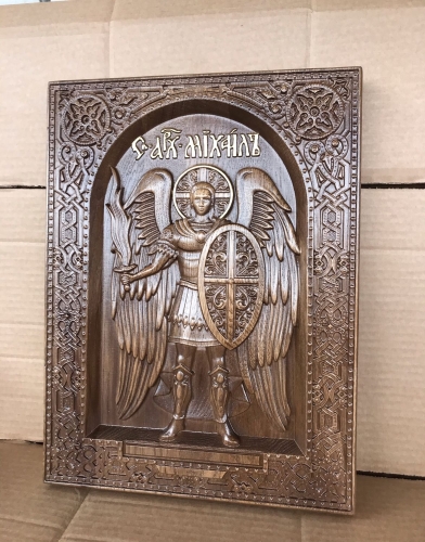 Icon: Holy Archangel Michael- Y2 (11.8''x15.7'' (30x40 cm))