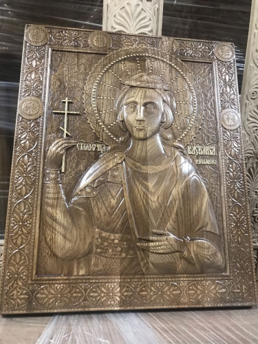 Icon: St. Vasilisa- Y8 (11.8''x15.7'' (30x40 cm))