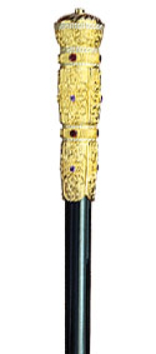 Jewelry Bishop crosier - A486
