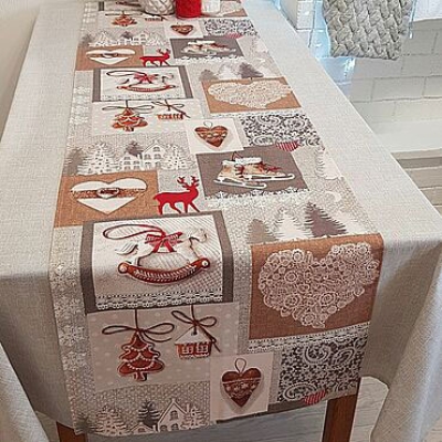 Christmas table runner - 4