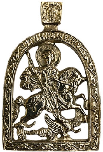 Icon pendant - St. George the Winner