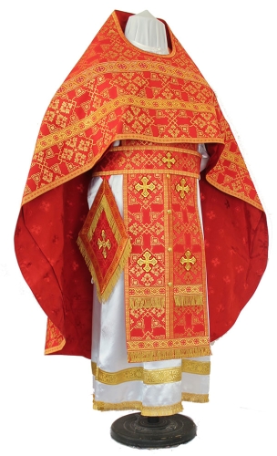 Russian Priest vestments #744 44.1''/66.9'' (56/170)