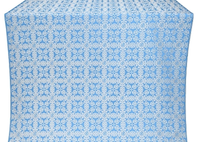 Sebastian metallic brocade (blue/silver)