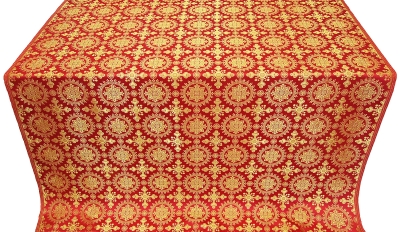 Yaropolk metallic brocade (red/gold)