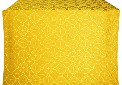 Smolensk silk (rayon brocade) (yellow/gold)