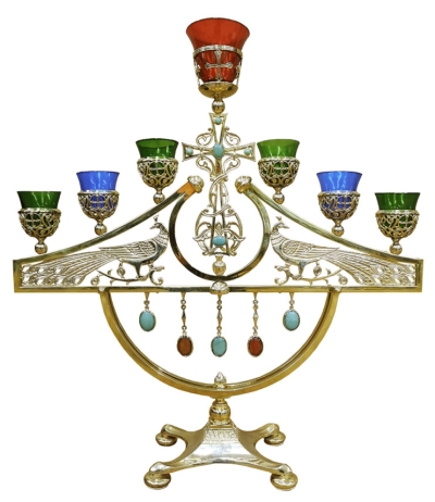 Seven-branch table candle-stand - K7035