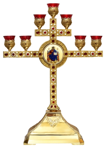 Church table seven-branch candelabrum - A1224