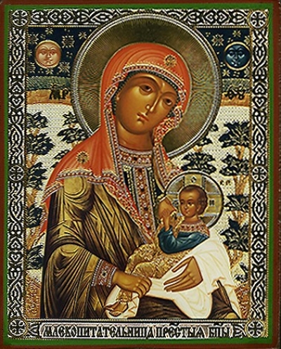 Religious icon: Theotokos the Milk-Giver