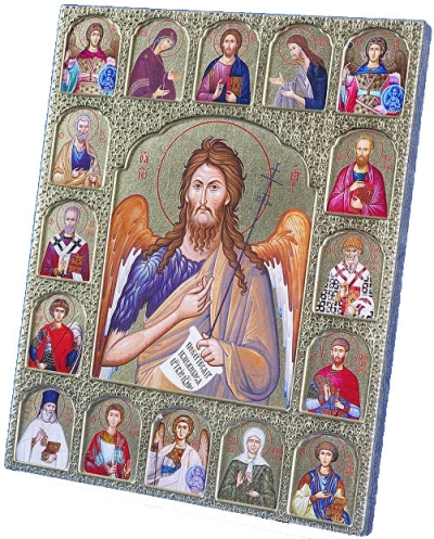 Religious icons: Holy Prophet St. John the Baptist - C401