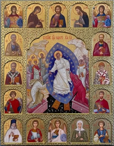 Religious icons: Descending to the Hades - C