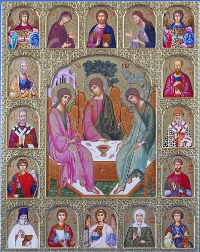 Religious icons: Most Holy Trinity - C902