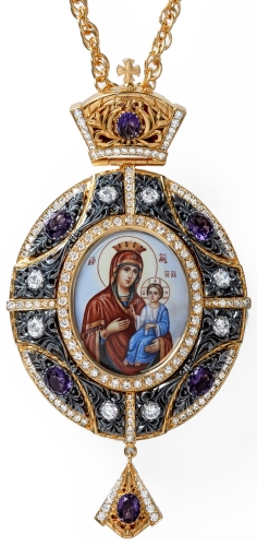 Bishop encolpion (panagia) no.101