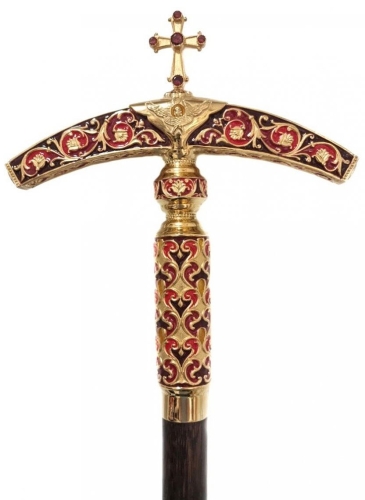 Jewelry Bishop crosier - A1582E