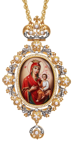 Bishop encolpion (panagia) no.212