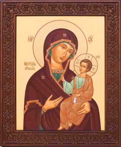 Religious icons: The Most Holy Theotokos of Iveron - 4