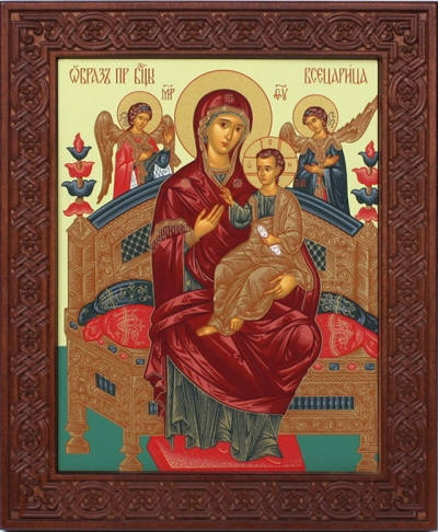 Religious icons: the Most Holy Theotokos the Queen of All - 3