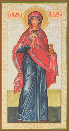 Religious icon: Holy Great Martyr Anastasia