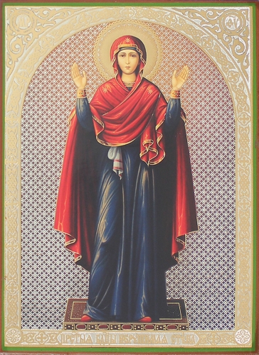 Religious icon: Theotokos the Inviolable Wall