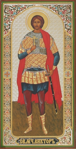Religious icon: Holy Martyr Victor