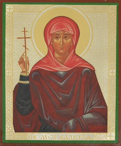 Religious icon: Holy Martyr Valeria