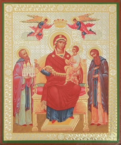 Religious icon: Theotokos the Oeconomissa