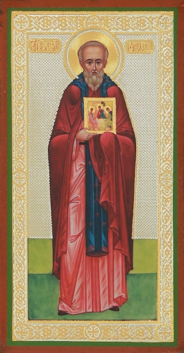 Religious icon: Holy Venerable Andrew Rublev the Iconographer